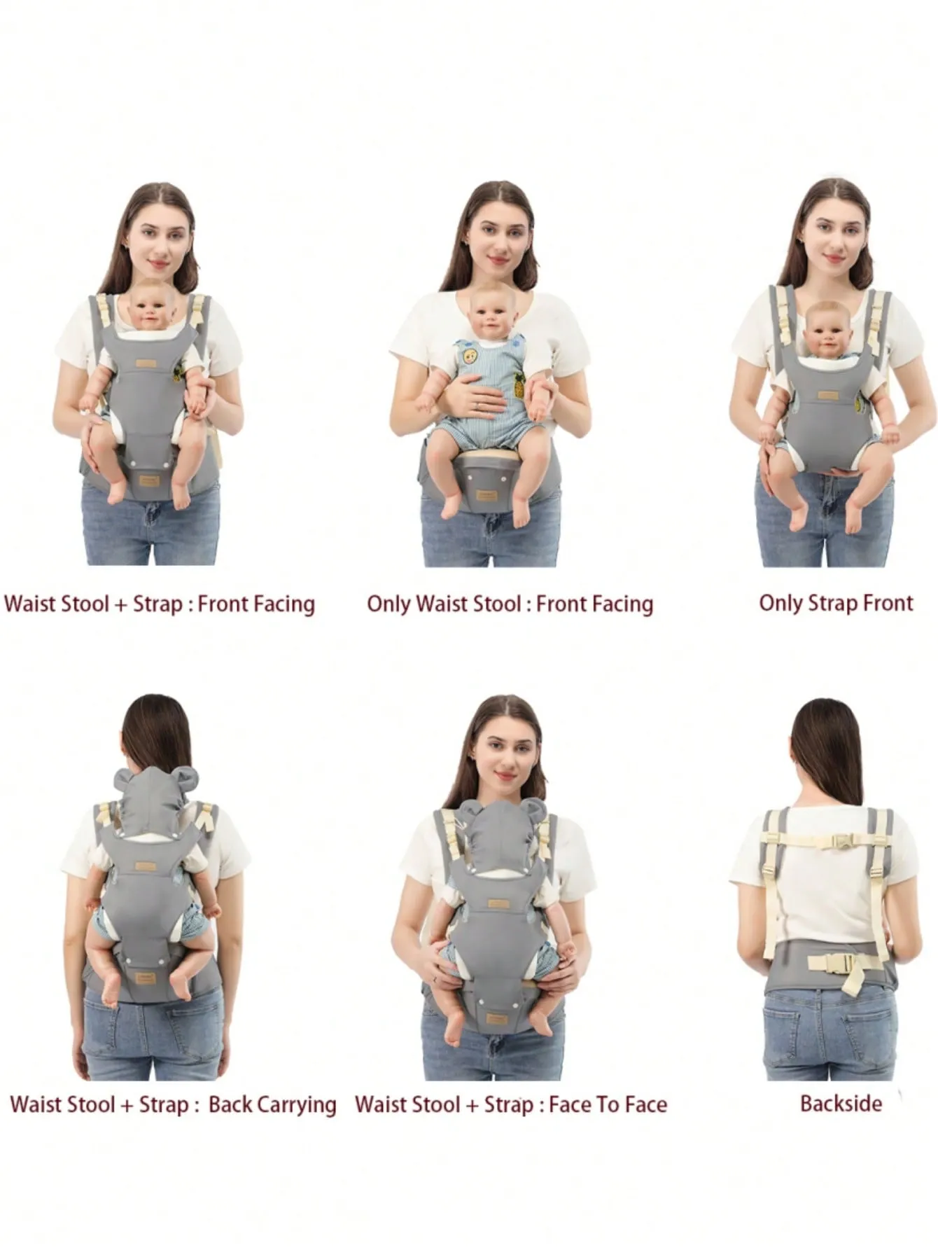 Multifunctional Baby Carrier Waist Stool, Lightweight And Portable Tool For Going Out