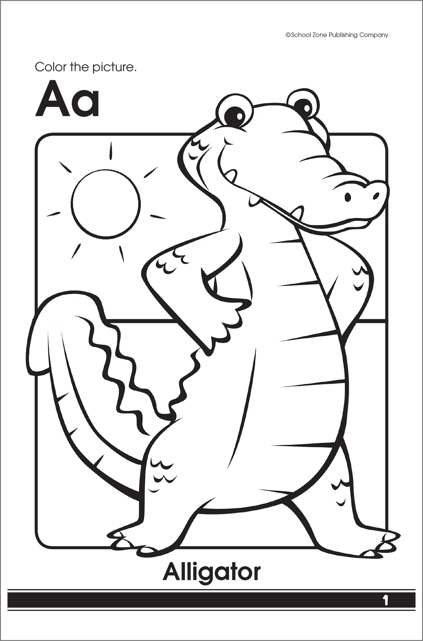 My First ABC Animals Grades P-K Workbook