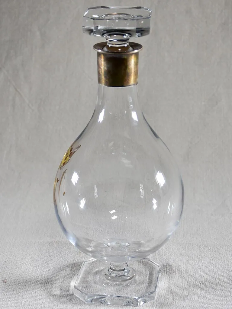 Napoleon III carafe in a glass dome