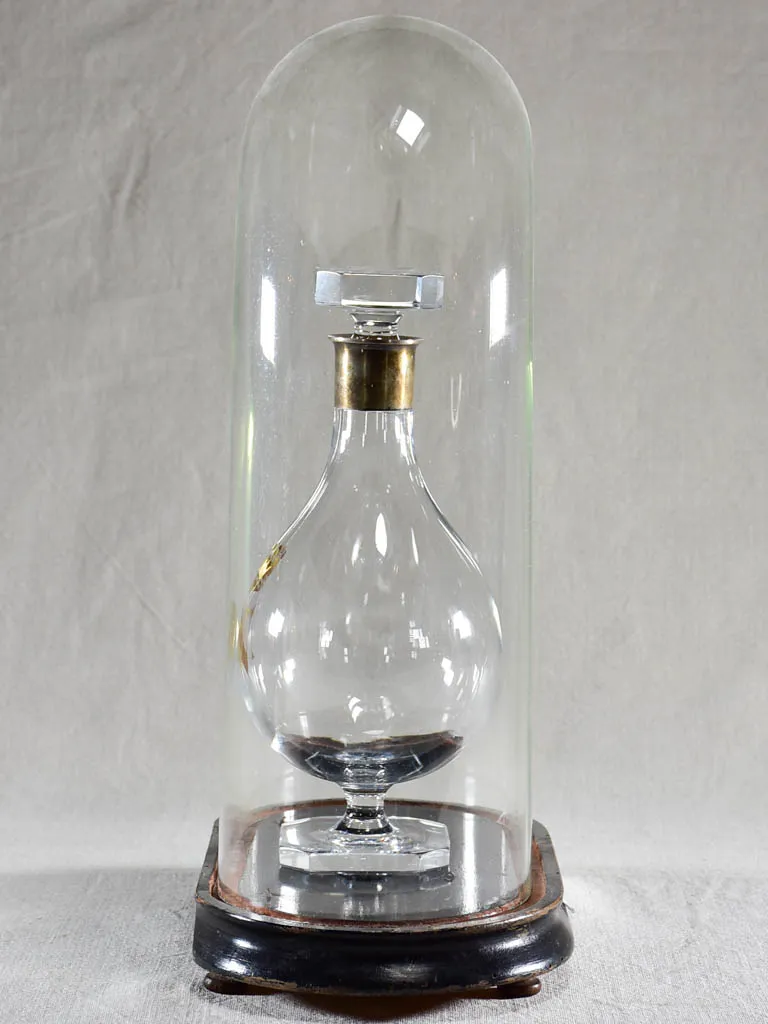 Napoleon III carafe in a glass dome