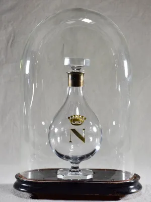 Napoleon III carafe in a glass dome