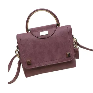 New Design Women Bags Womens Rivet Handbag Shoulder Bag Small Tote Ladies Purse Bags bolsa feminina para mujer