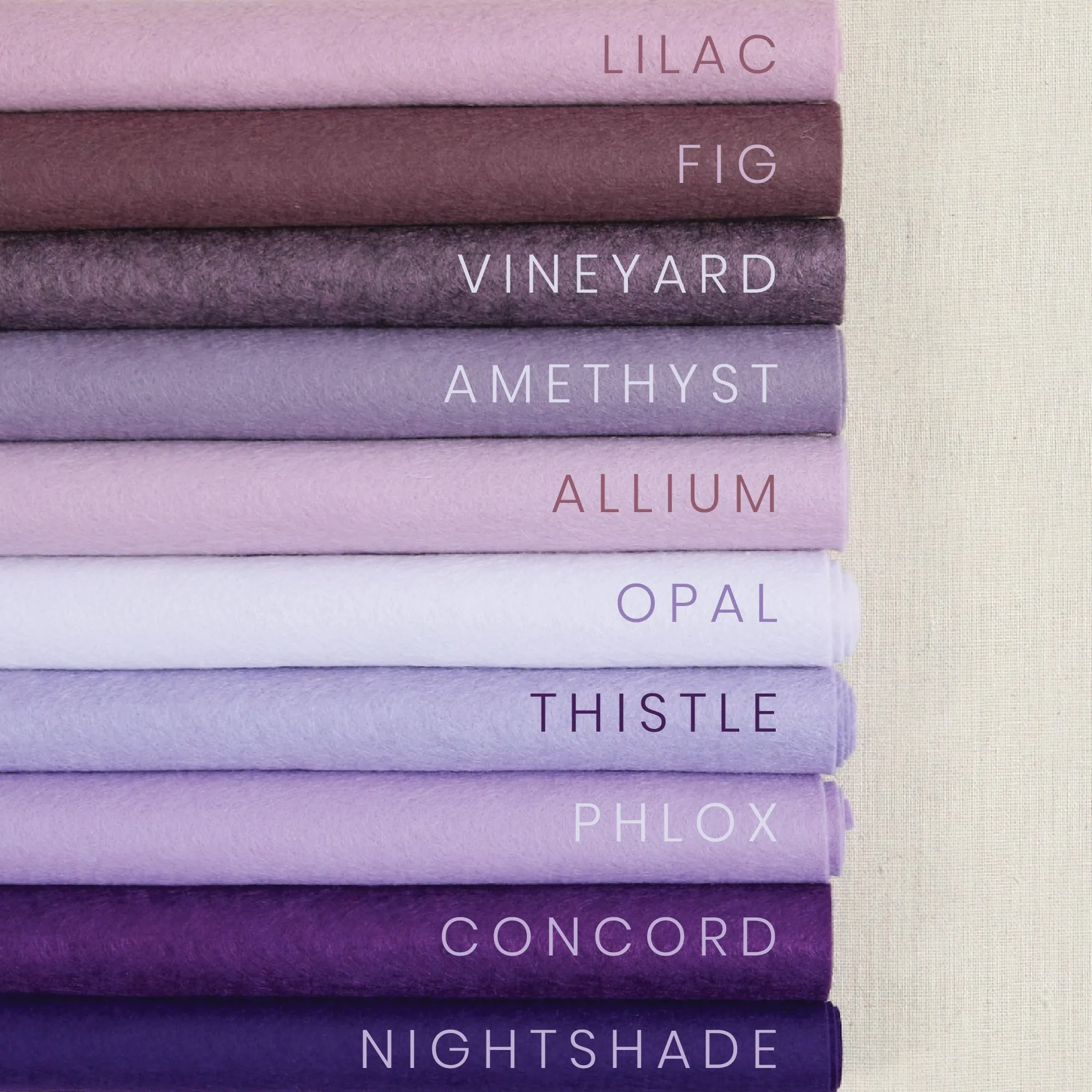 Nightshade Pure Wool Felt