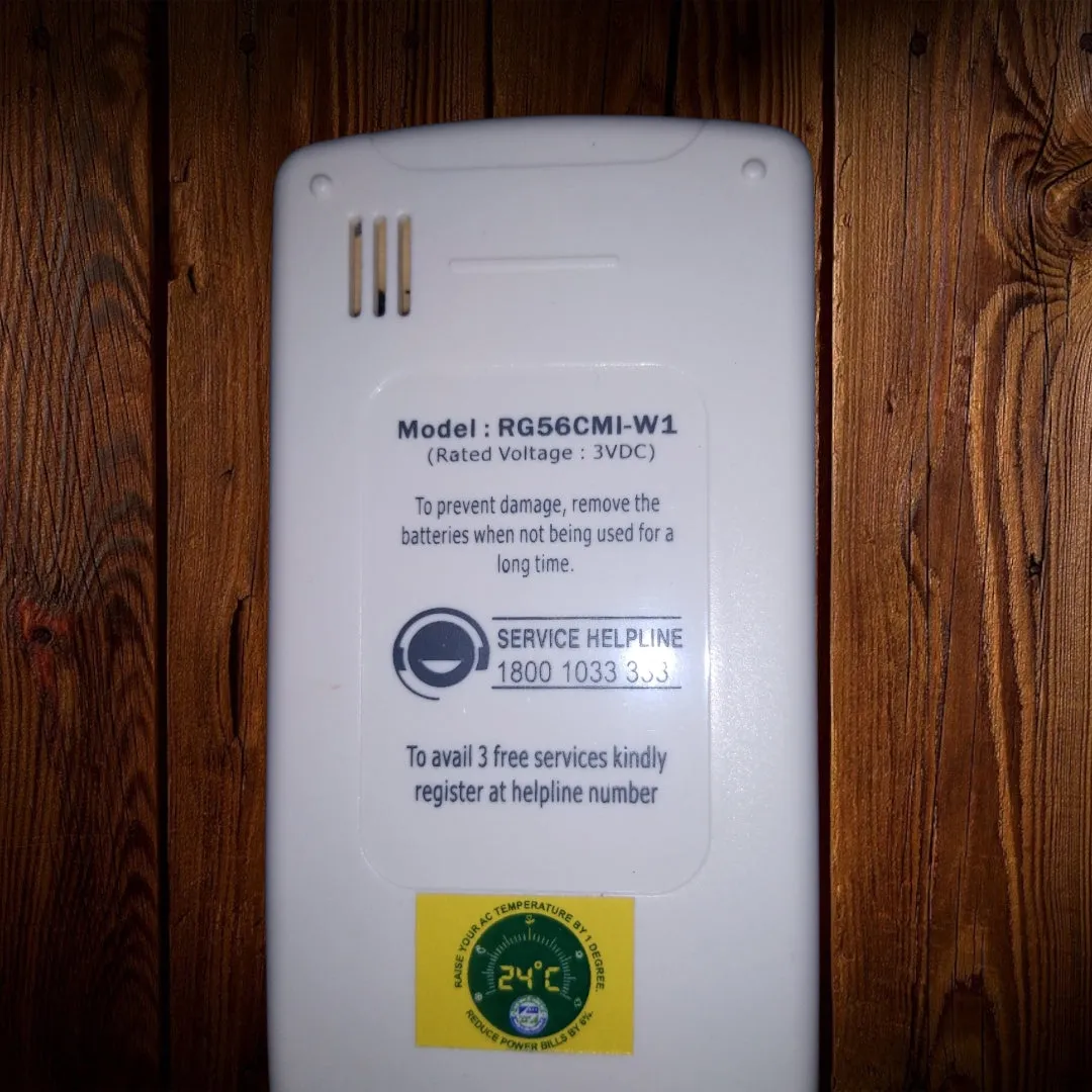 Orginal  Carrier Aircondition Remote Control