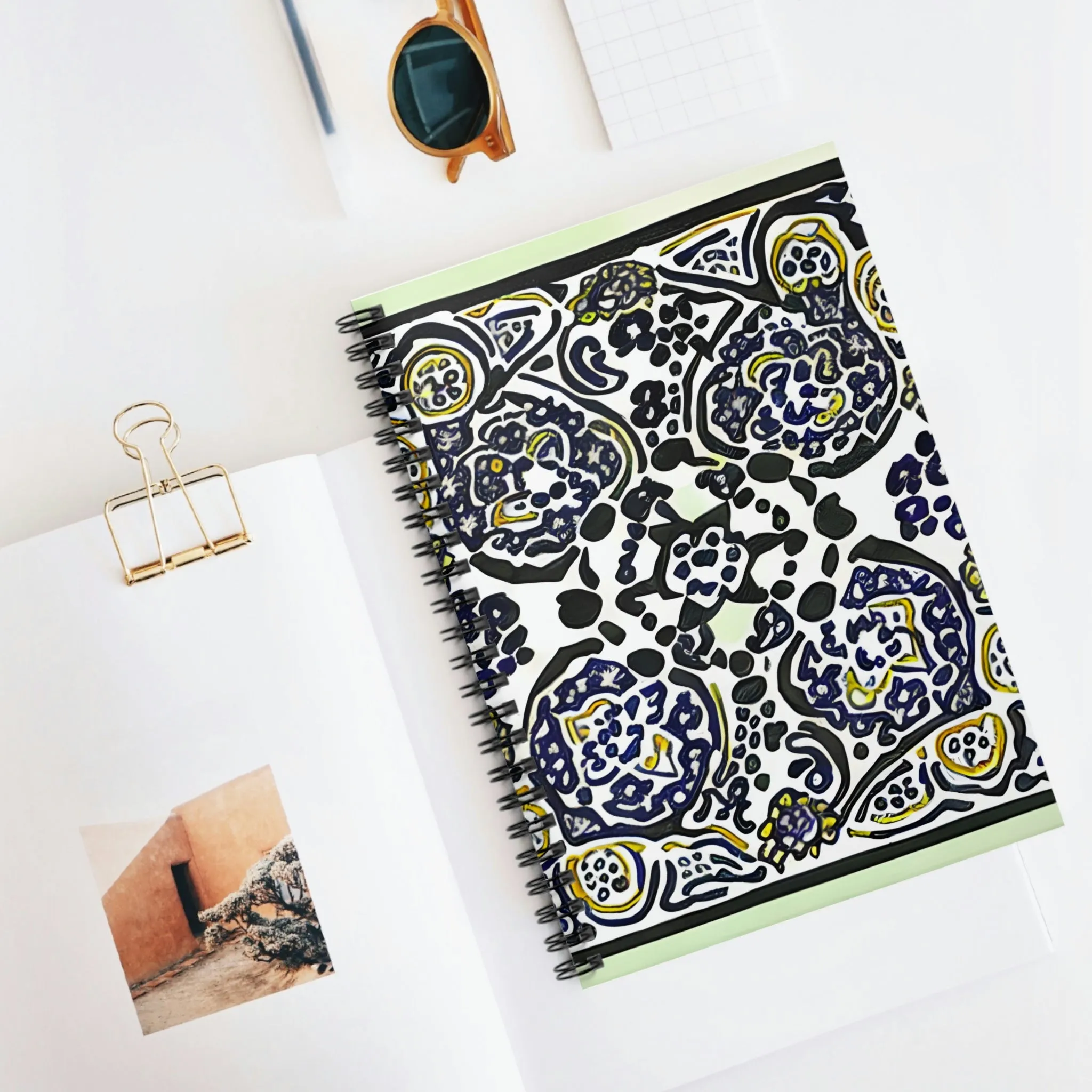 Ornate Spiral Notebook: Functional and Stylish!