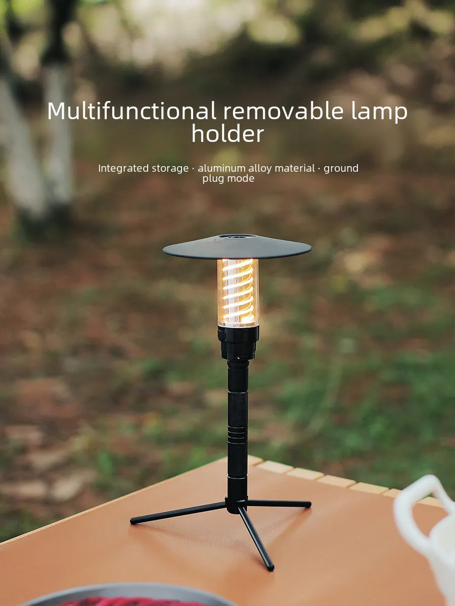 Outdoor Multi-Functional Aluminum Alloy Lamp Holder