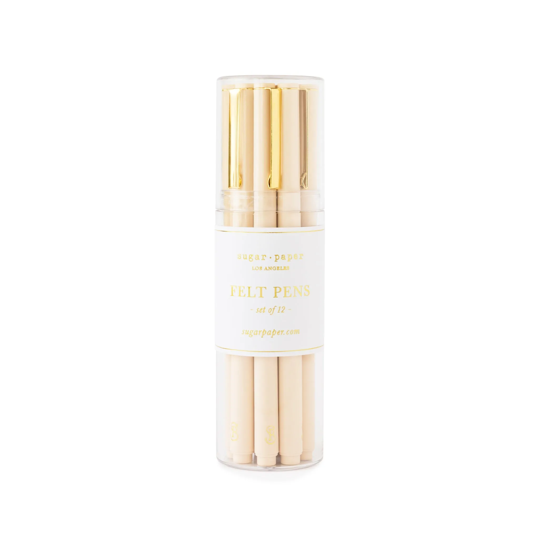 Pale Pink Felt Pen Set