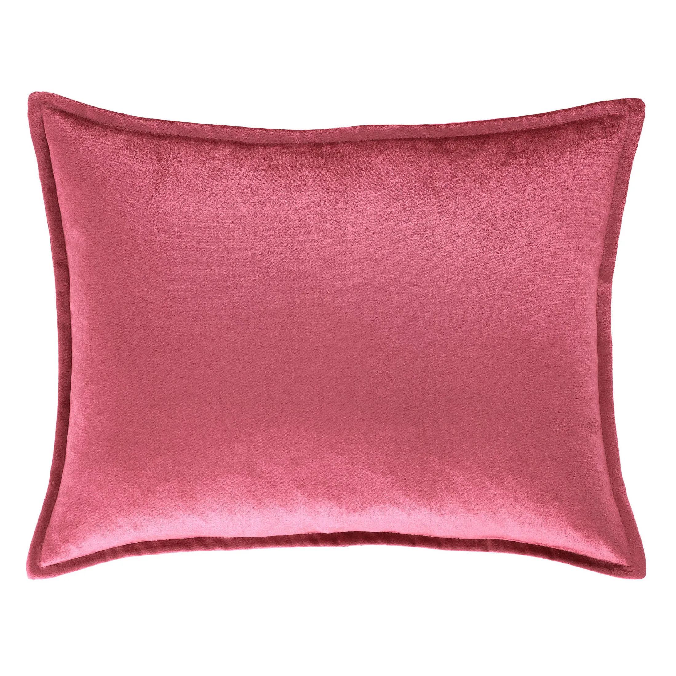 Panne Velvet Berry Decorative Pillow Cover