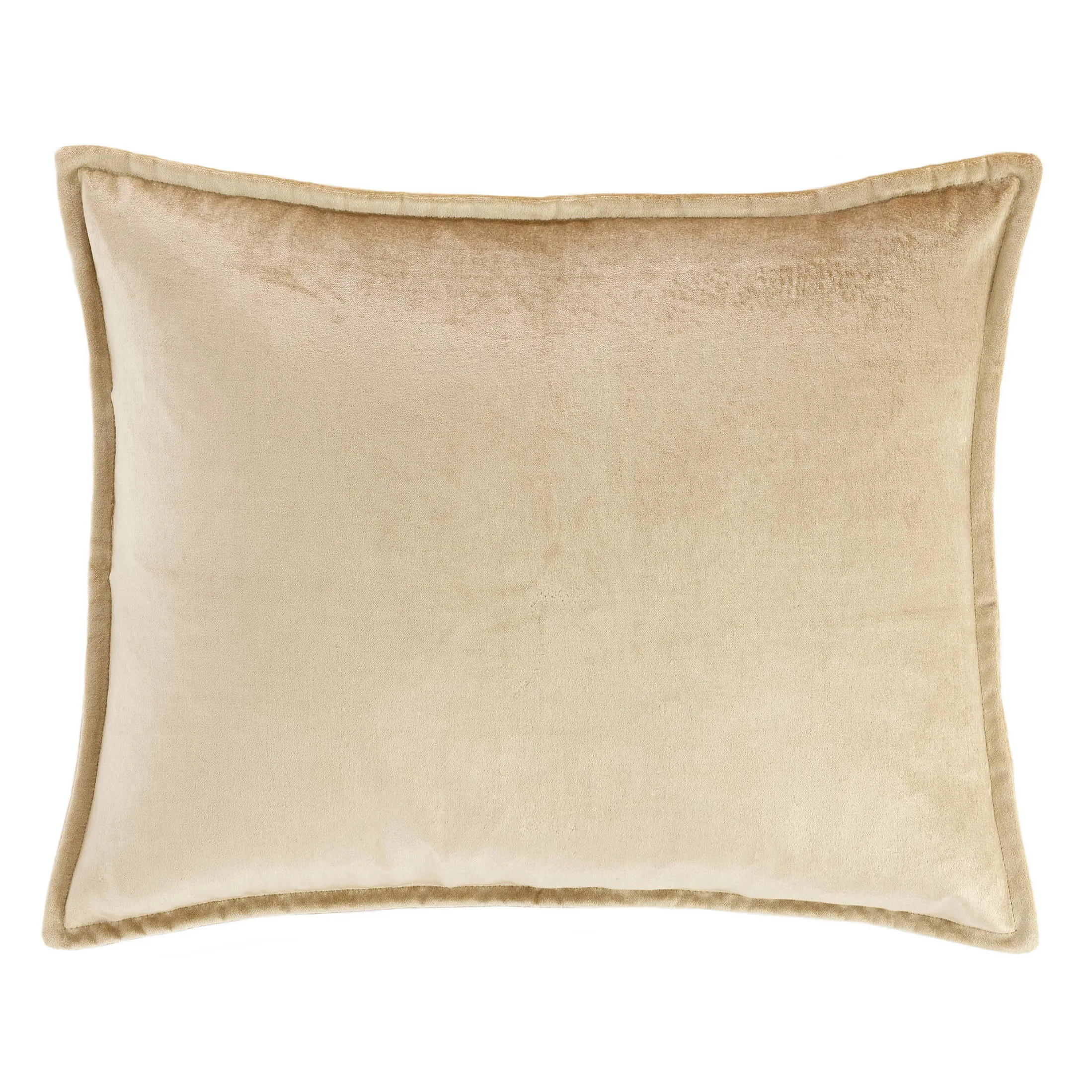Panne Velvet Champagne Decorative Pillow Cover