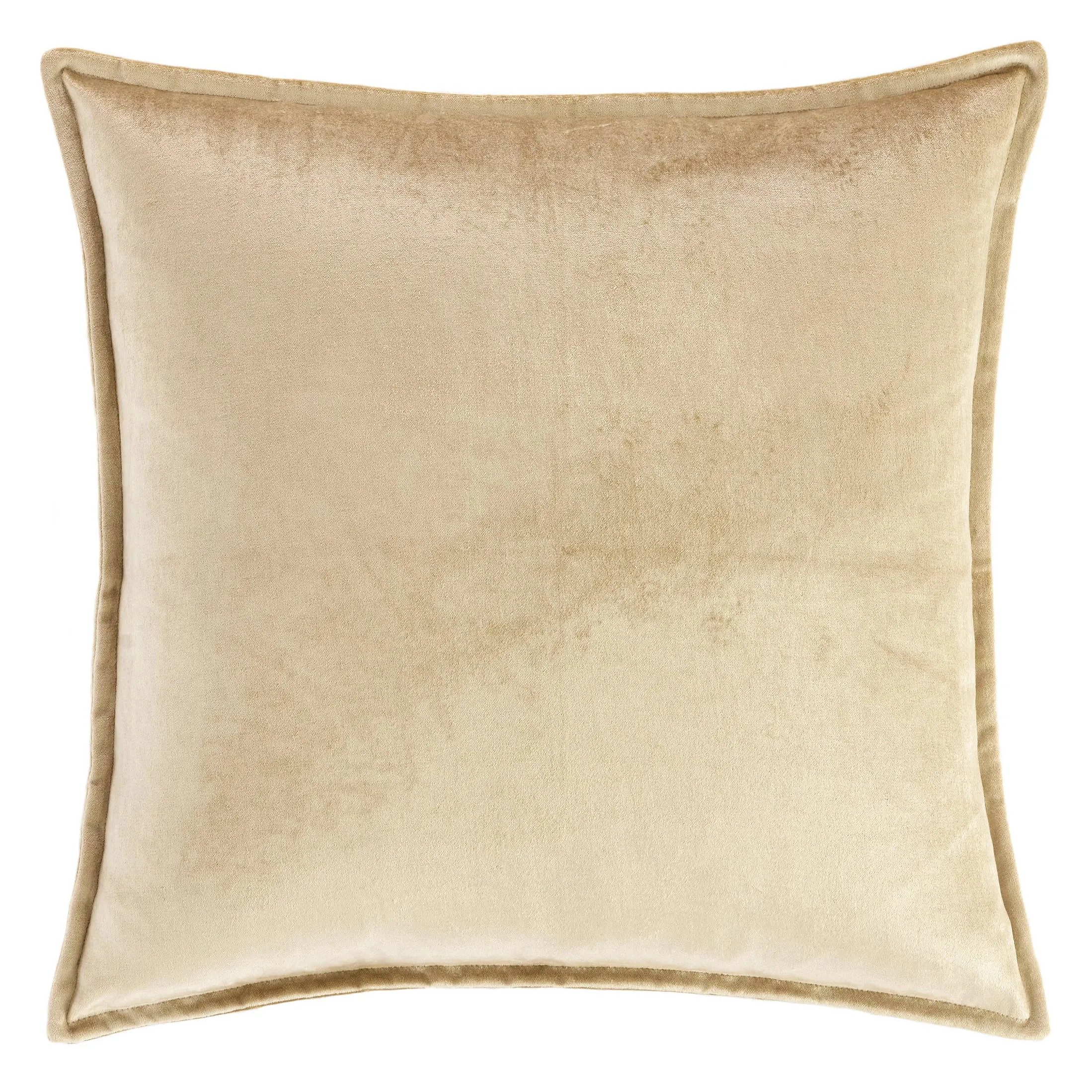 Panne Velvet Champagne Decorative Pillow Cover