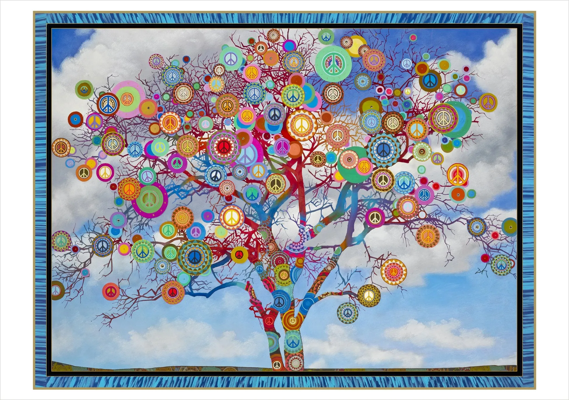 Paul Heussenstamm Peace Tree - Boxed Christmas Cards