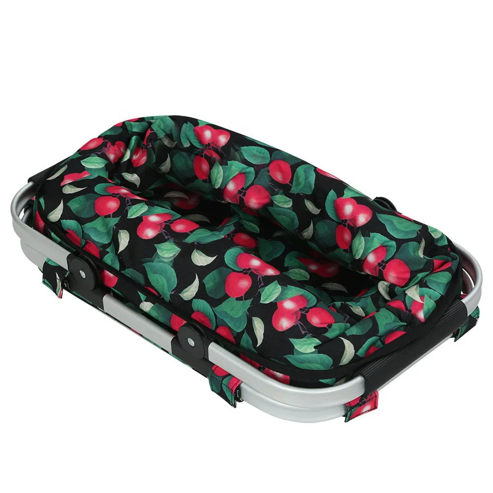 Picnic Bag Basket Folding Large Hamper Camping Hiking Insulated