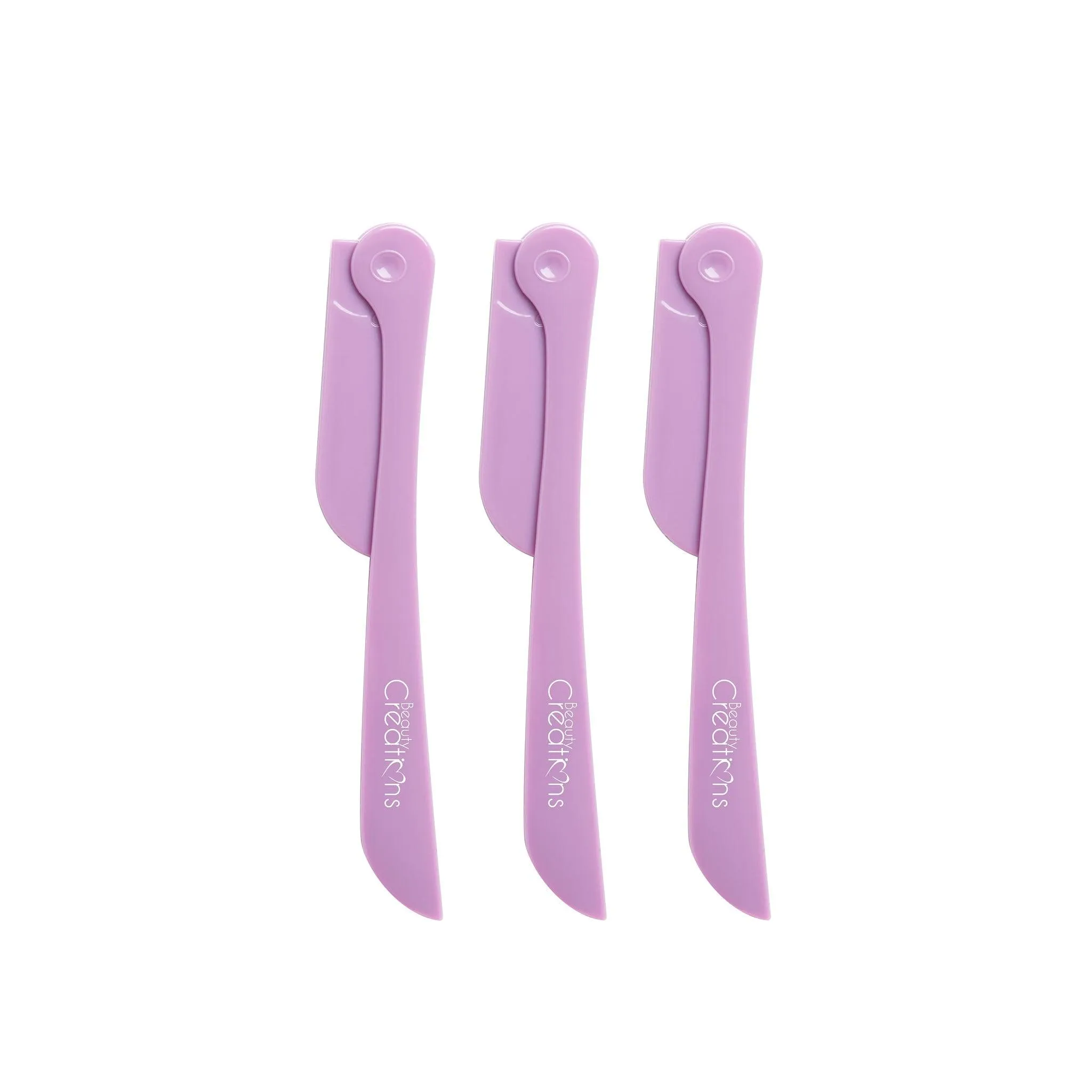 Purple Sleek and Brow Razor Set