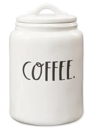 Rae Dunn Stem Print Coffee Canister