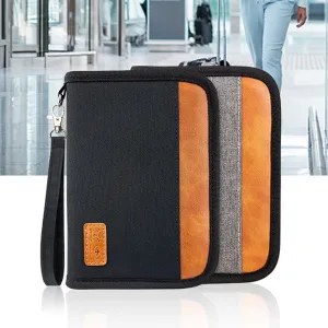 RFID Blocking Travel Wallet