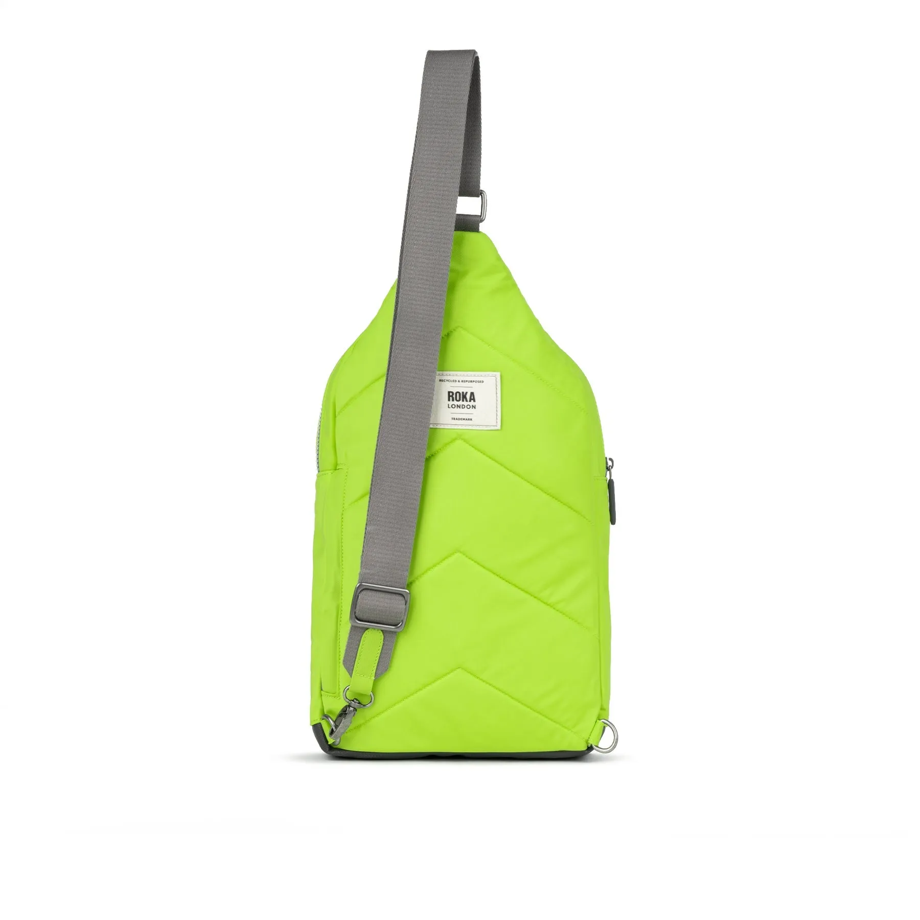 ROKA Willesden B XL Recycled Nylon Bag - Lime