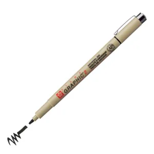 Sakura Pigma Graphic 2.00mm Pen, Black