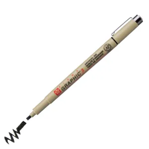 Sakura Pigma Graphic 3.00mm Pen, Black