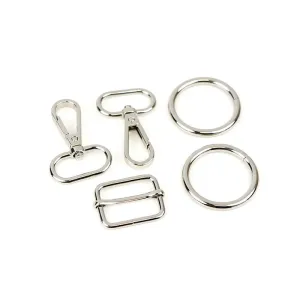 Sallie Tomato Ferris Fanny Pack Hardware Kit - Nickel