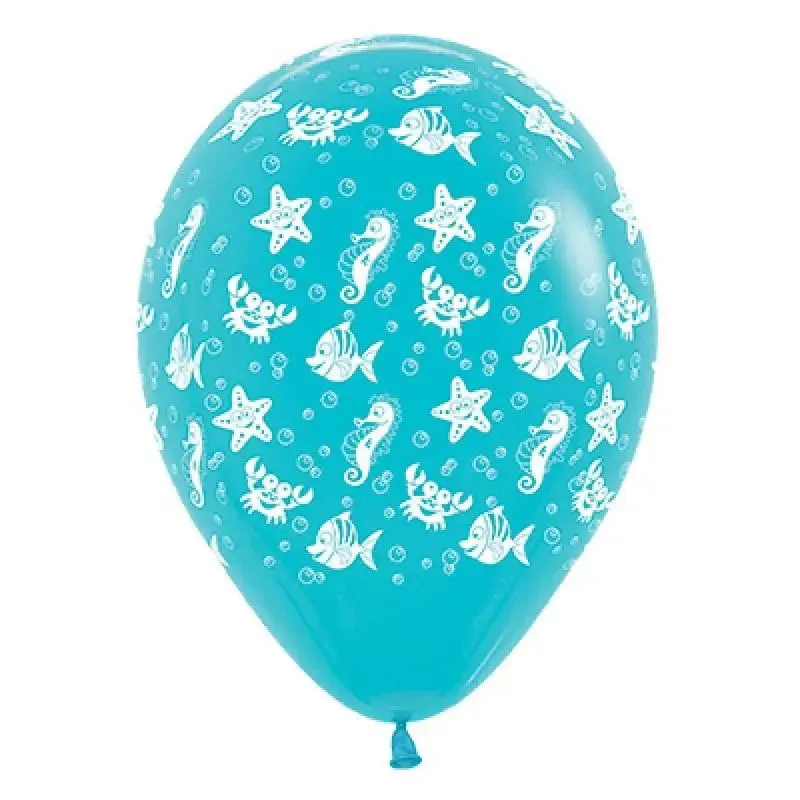 Sea Creatures Balloons - Pack of 6