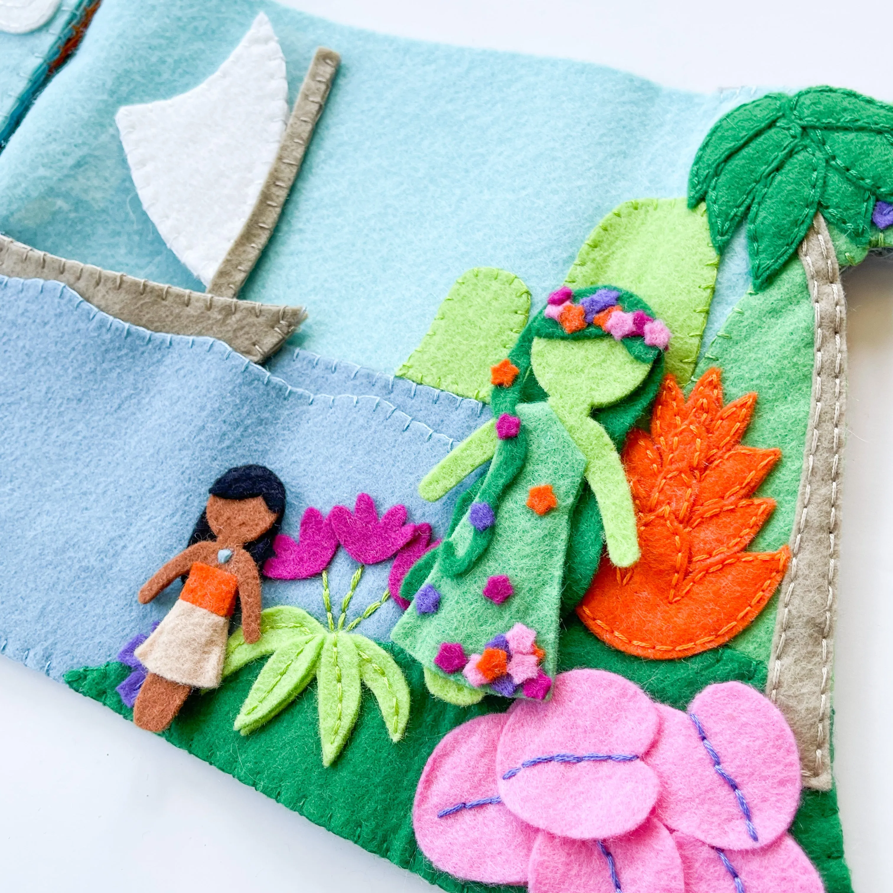 Sea Voyage Quiet Book Palette