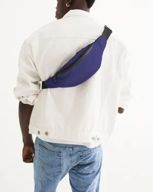 Shaded Midtone Blue Belt Bag | C80M80Y0K30