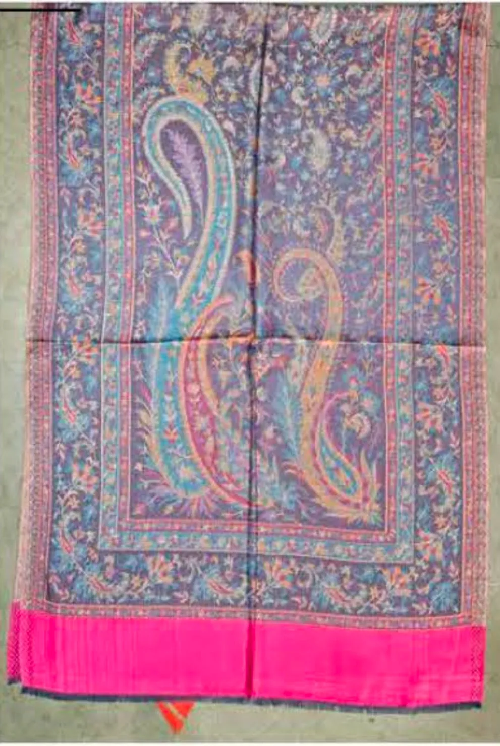 Silk Modal Hand Woven scarf 15