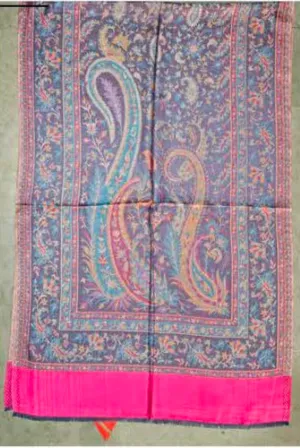 Silk Modal Hand Woven scarf 15