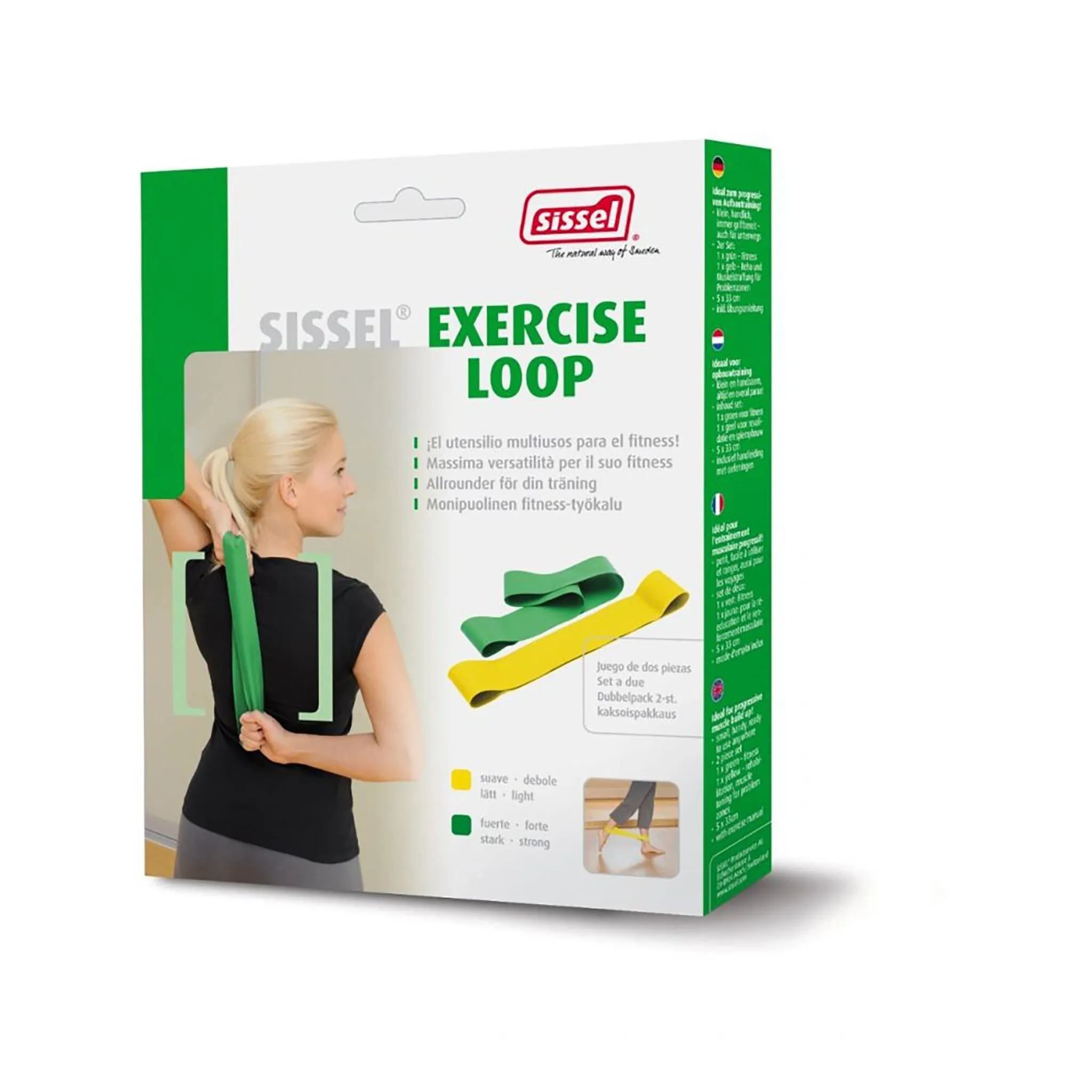 Sissel Resistance Band Exercise Loops (Pack Of 2)