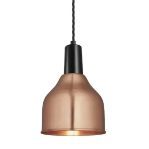 Sleek Cone Pendant - 7 Inch - Copper