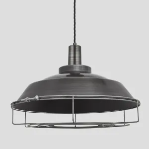 Sleek Step Pendant - 16 Inch - Pewter