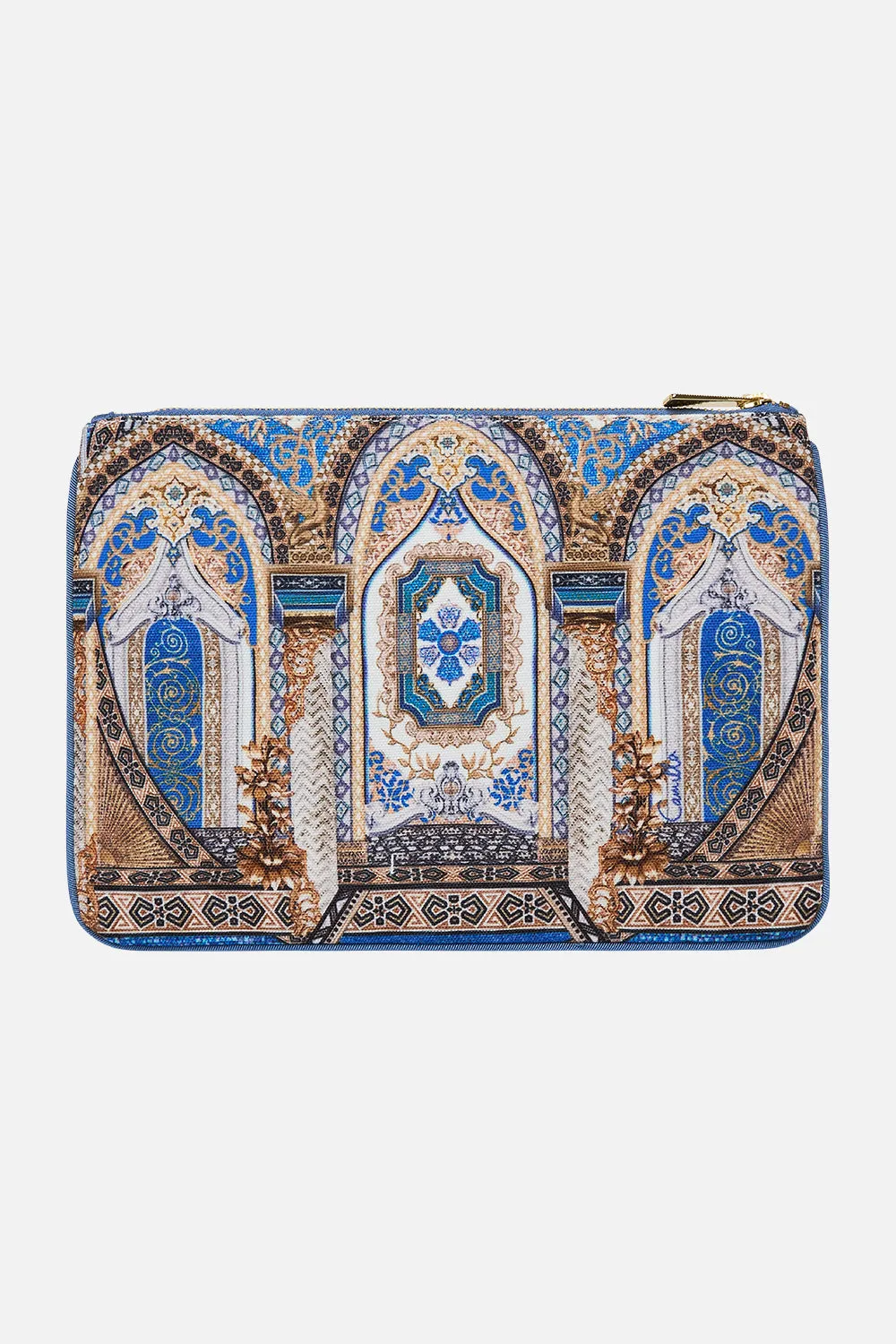 SMALL CANVAS CLUTCH MAKE ME YOUR MOSAIC