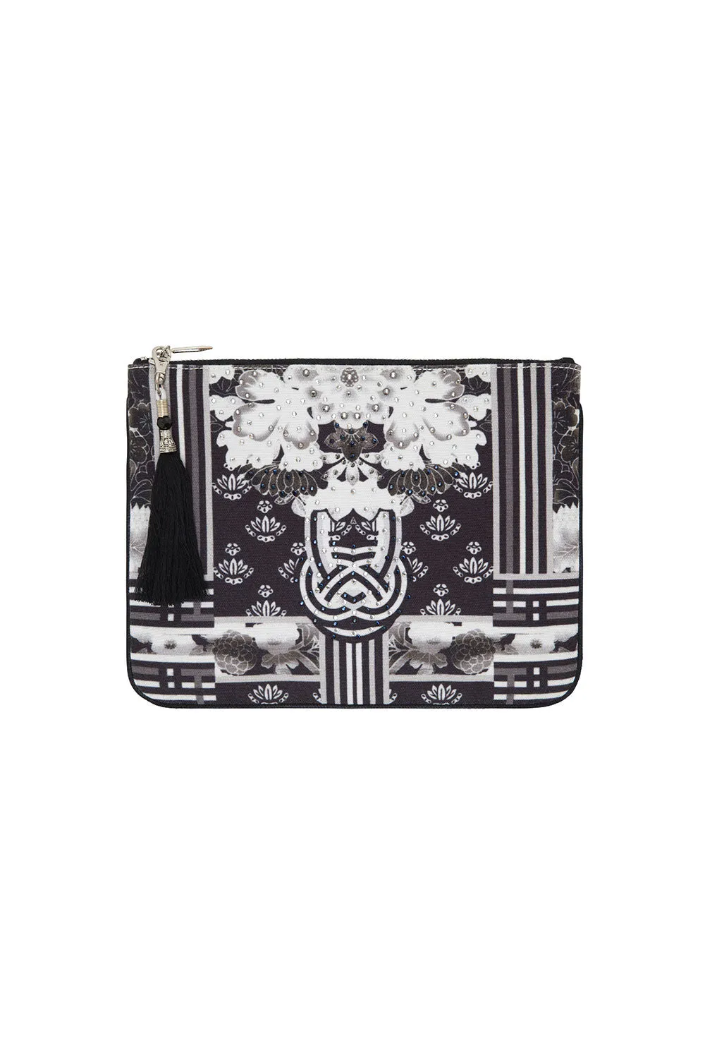 SMALL CANVAS CLUTCH WILD MOONCHILD