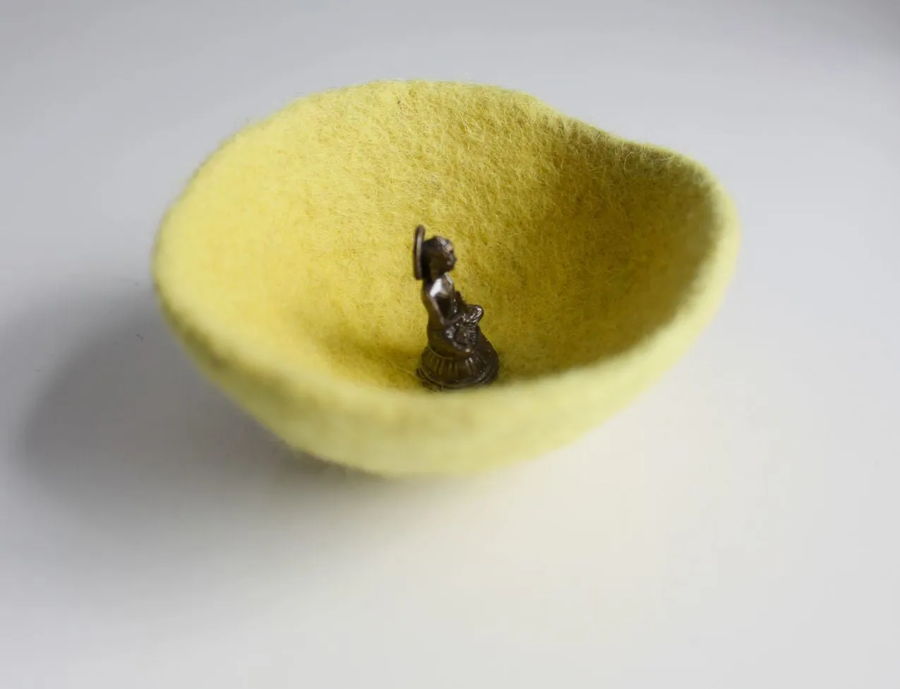 Small Felt Wool Bowls