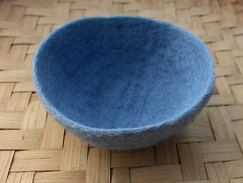 Small Felt Wool Bowls