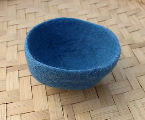 Small Felt Wool Bowls