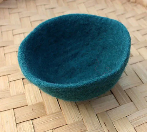 Small Felt Wool Bowls