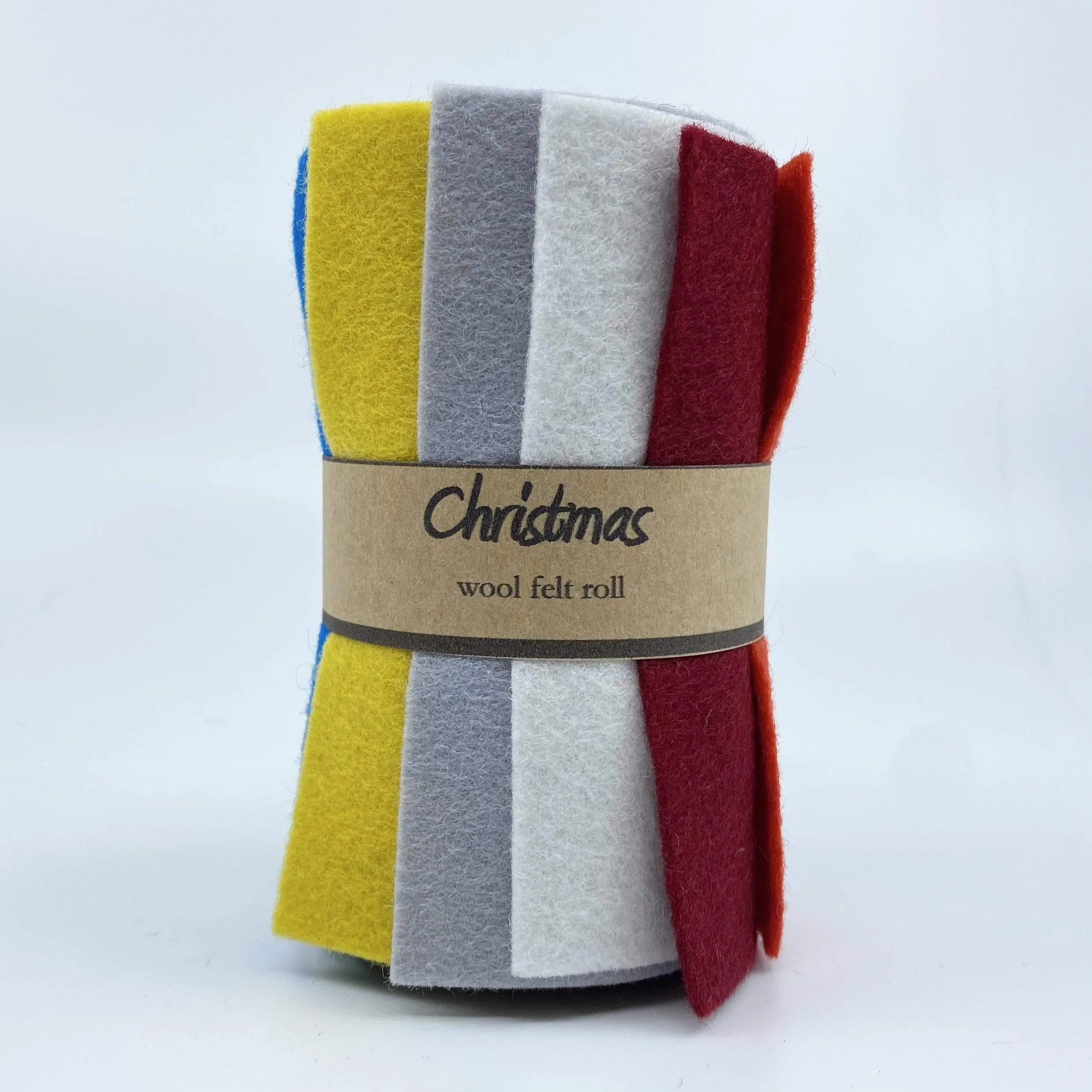 Small Wool Felt Roll - Christmas