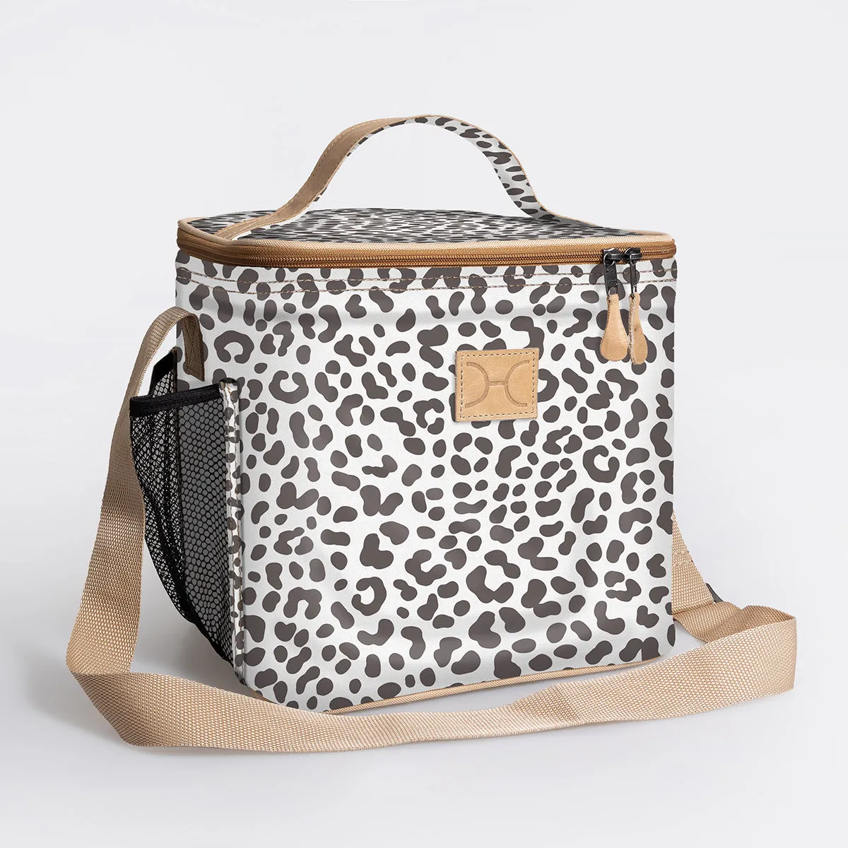 Snack Box Cooler Laminated Fabric Hard Plastic Inner
