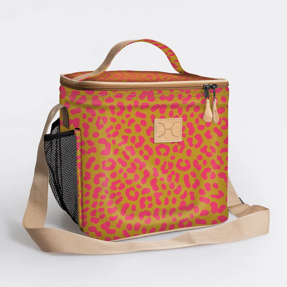 Snack Box Cooler Laminated Fabric Hard Plastic Inner