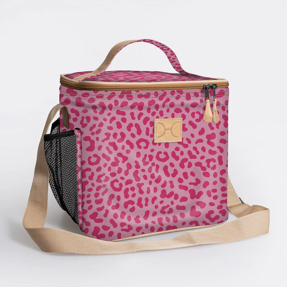 Snack Box Cooler Laminated Fabric Hard Plastic Inner