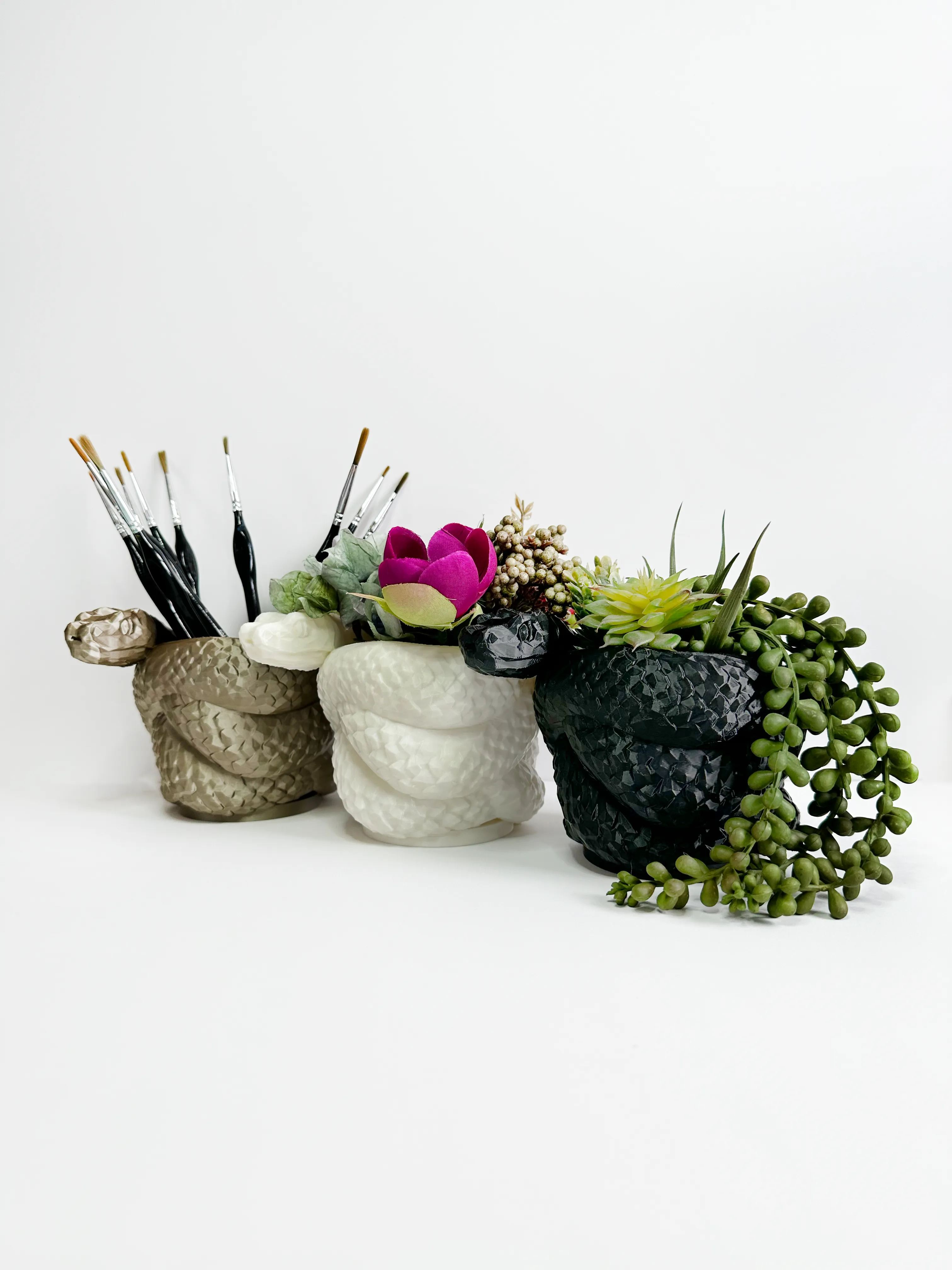 Snake Vase/Pot