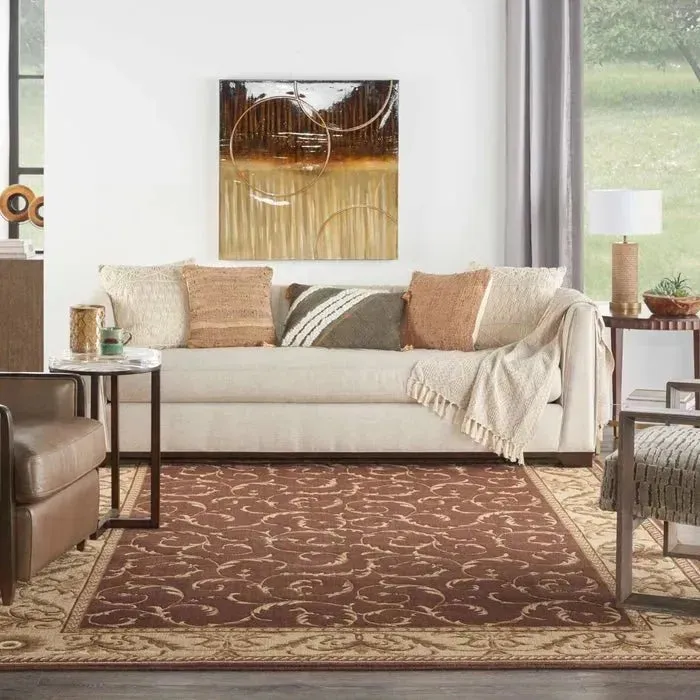 Somerset ST02 Brown Rug