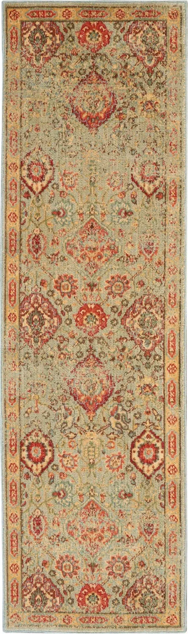 Somerset ST90 Light Green Rug