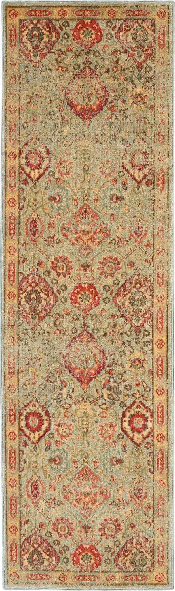 Somerset ST90 Light Green Rug
