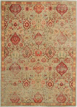 Somerset ST90 Light Green Rug