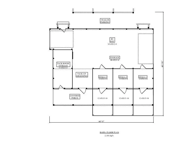 Spacious 4-Bay Garage with Functional Design