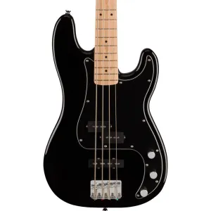 Squier Affinity Series Precision Bass PJ Pack Maple, Black, Rumble 15 120V