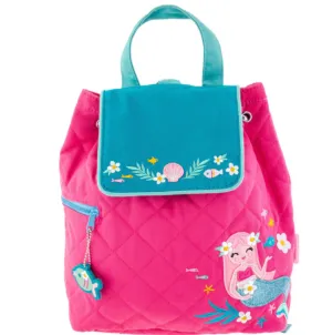 Stephen Joseph Quilted Backpack in Mermaid