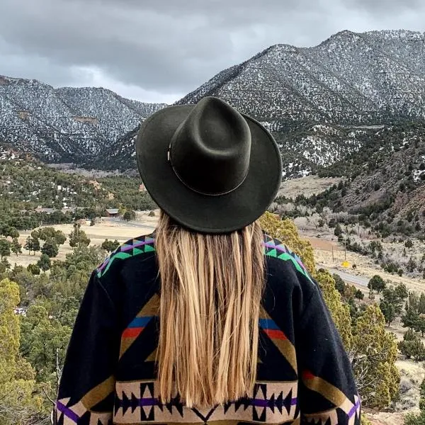 Stetson Gallatin Outdoor Crushable Wool Hat - Sage